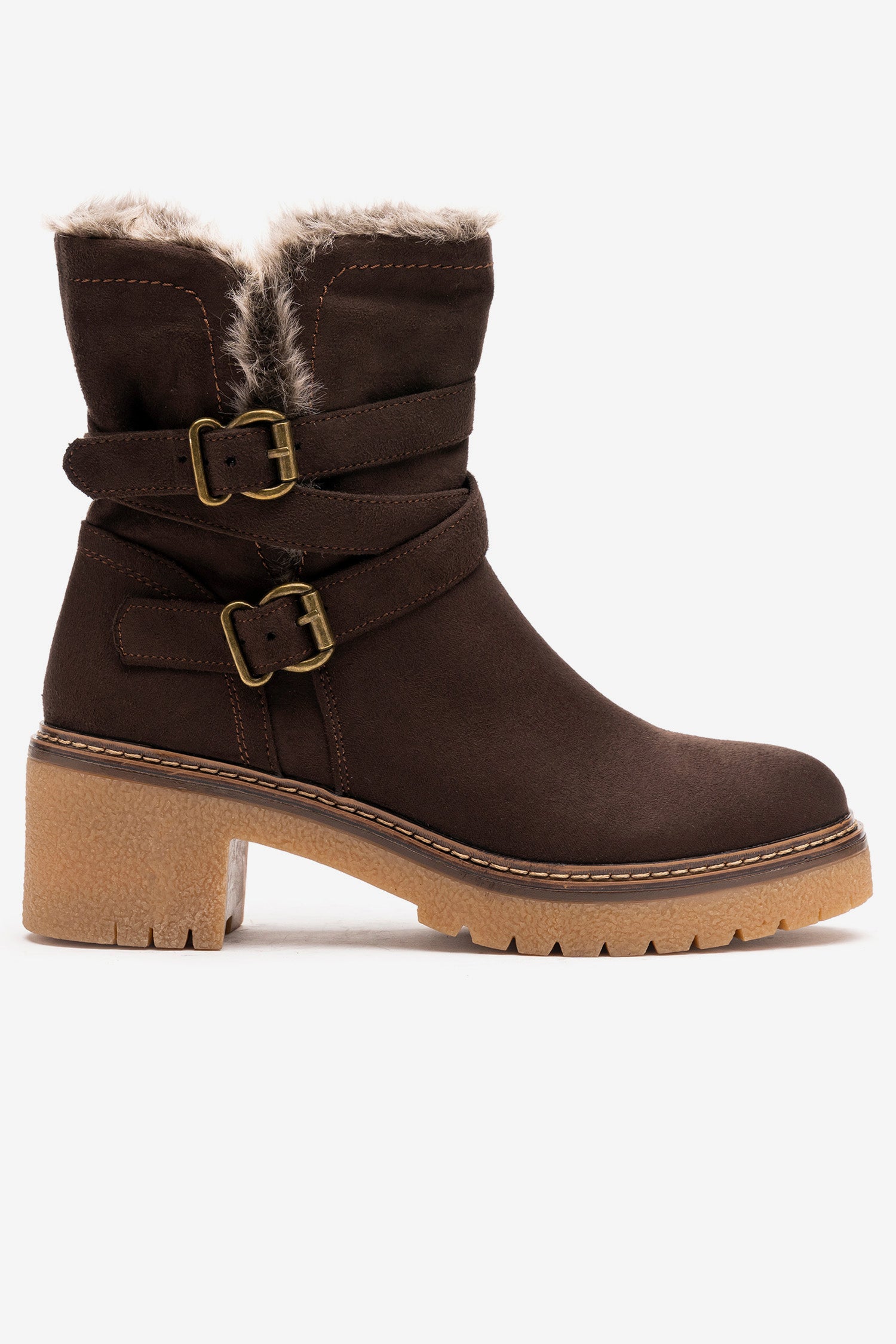 Bota Mujer Café Oscuro Ainoa Thunder Blue Thunder Blue